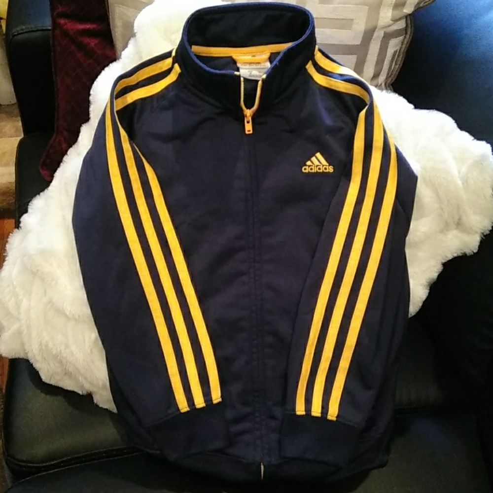 Adidas sweat jacket size 7